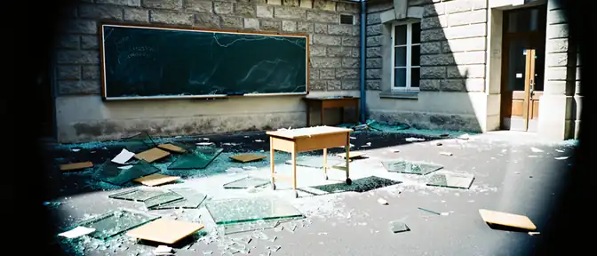 Масштаб разрушений от школьных протестов во Франции исчисляется десятками миллионов евро