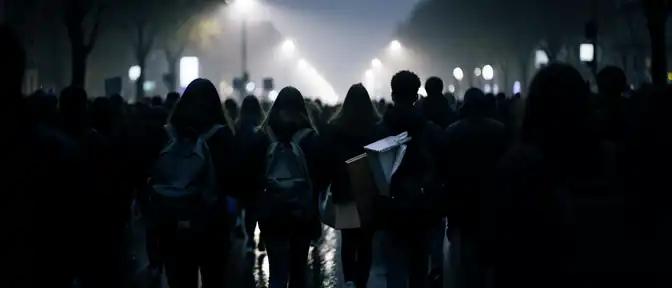 Причины двухмесячных студенческих протестов в Париже стали известны из интервью РИА Новости